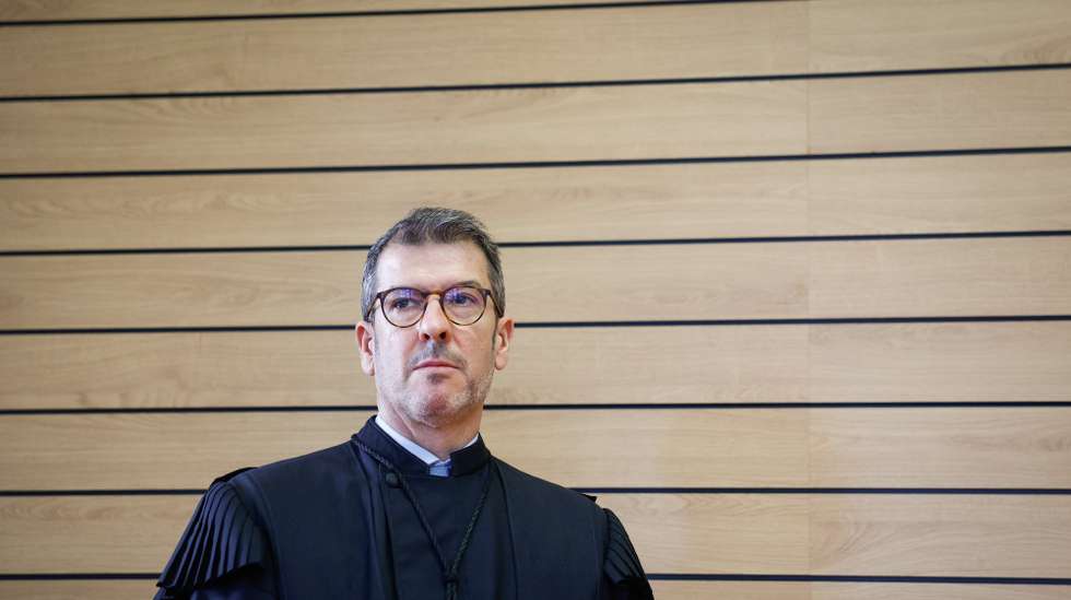 O novo diretor do Departamento Central de Investigação e Ação Penal (DCIAP), Rui Cardoso, durante a cerimónia de tomada de posse, na Procuradoria Geral da República, em Lisboa, 18 de novembro de 2024. ANTÓNIO PEDRO SANTOS/LUSA