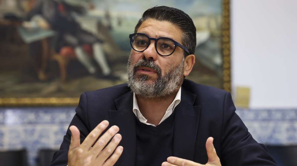 Entrevista a Pedro Pimpão, candidato à presidência da Associação Nacional de Municípios Portugueses (ANMP), em Pombal, 4 de dezembro de 2025. (ACOMPANHA TEXTO DA LUSA DE 07-12-2025) PAULO NOVAIS/LUSA