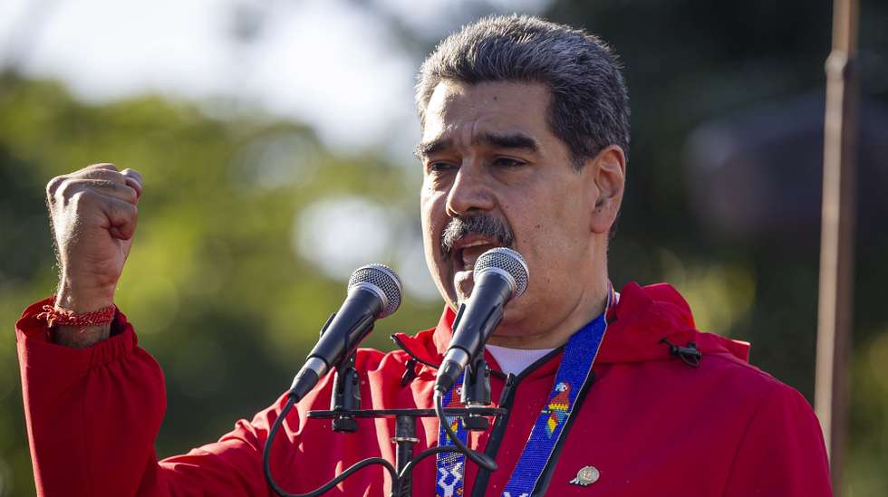 epa12622853 (FILE) - Venezuelan President Nicolas Maduro participates in an event commemorating Indigenous Resistance Day in Caracas, Venezuela, 12 October 2025 (reissued 03 January 2026). US President Trump has announced that the United States has 'successfully captured' Venezuelan leader Nicolas Maduro and his wife following a series of large-scale military strikes on Caracas on 03 January 2026. The Venezuelan government has accused Washington of launching a wave of military attacks against civilian and military targets across the country early 03 January morning.  EPA/MIGUEL GUTIERREZ