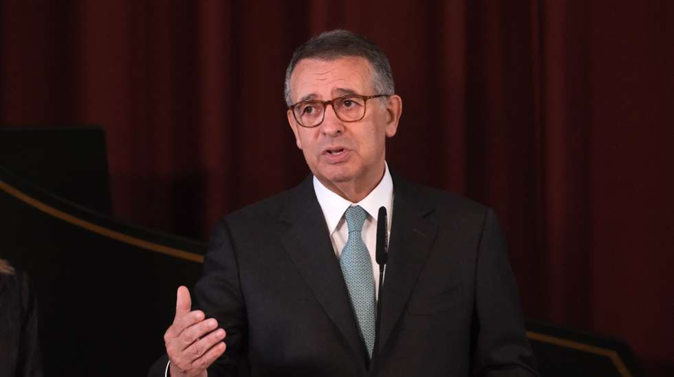 O Presidente da Republica, António José Seguro, intervém durante a visita ao Museu Nacional da Música por ocasião da comemoração do Dia Internacional dos Museus, em Mafra, 18 de maio de 2026. CARLOS BARROSO/LUSA