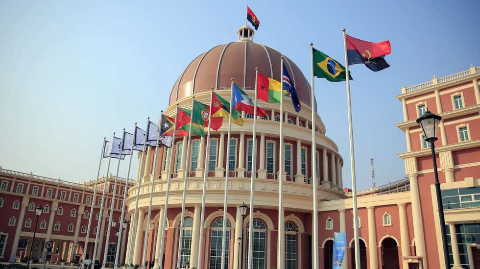 Palácio da Assembleia Nacional de Angola onde se realizou a 15.ª sessão intercalar da Assembleia Parlamentar da Comunidade dos Países de Língua Portuguesa