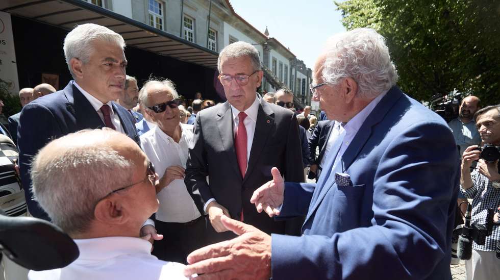 Visita do Presidente da Republica, António José Seguro à cidade da Guarda no âmbito comemorações dos 150 anos da Associação Humanitária de Bombeiros Voluntários Egitanienses - Bombeiros Voluntários da Guarda, 09 de agosto de 2026. MIGUEL PEREIRA DA SILVA / LUSA