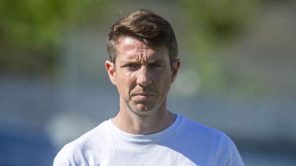 Vasco Seabra, treinador do Marítimo, durante o jogo da Primeira Liga de Futebol com o Santa Clara disputado no Estádio de São Miguel em Ponta Delgada, 04 de setembro de 2022. EDUARDO COSTA/LUSA