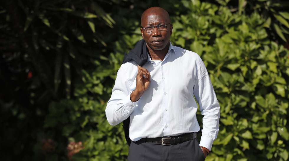 O presidente do Partido Africano da Independência da Guiné e Cabo Verde (PAIGC), Domingos Simões Pereira, posa para a fotografia durante uma entrevista na sede da agência Lusa, em Lisboa, 14 de setembro de 2022. (ACOMPANHA TEXTO DO DIA 17 SETEMBRO 2022) ANTÓNIO PEDRO SANTOS/LUSA