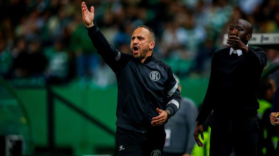 Boavista coach, Ricardo Paiva, during their First League Soccer match against Sporting, held at Alvalade Stadium, in Lisbon, Portugal, 17 March 2024. JOSE SENA GOULAO/LUSA