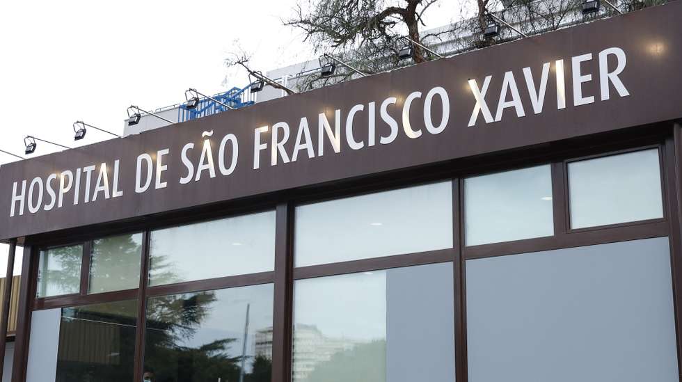 Hospital São Francisco Xavier, Lisboa 28 de dezembro de 2022. ANTÓNIO COTRIM/LUSA