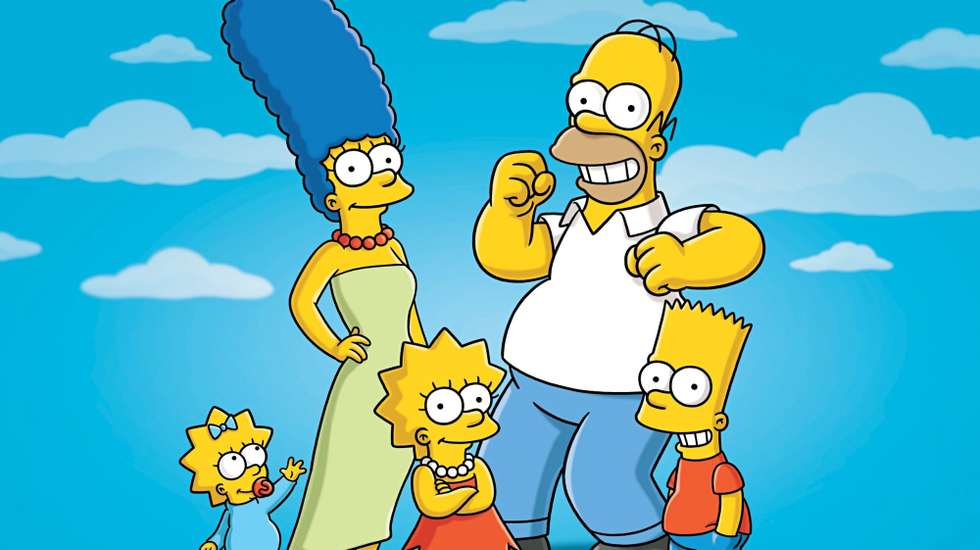 Família dos pais Homer e Marge e os filhos Bart, Lisa e Maggie está na televisão desde 1989