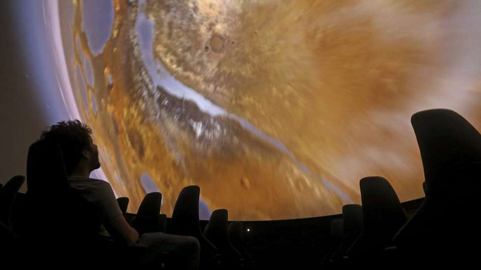 A descoberta foi feita quando os cientistas preparavam uma cena que mostrava a Nuvem de Oort para um espetáculo.