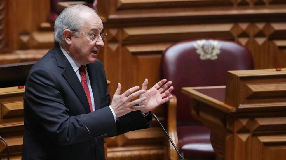 O presidente do Partido Social Democrata (PSD), Rui Rio, intervém durante o primeiro debate bimestral com a presença do chefe do Governo, na Assembleia da República, em Lisboa, 12 de maio de 2021. TIAGO PETINGA/LUSA