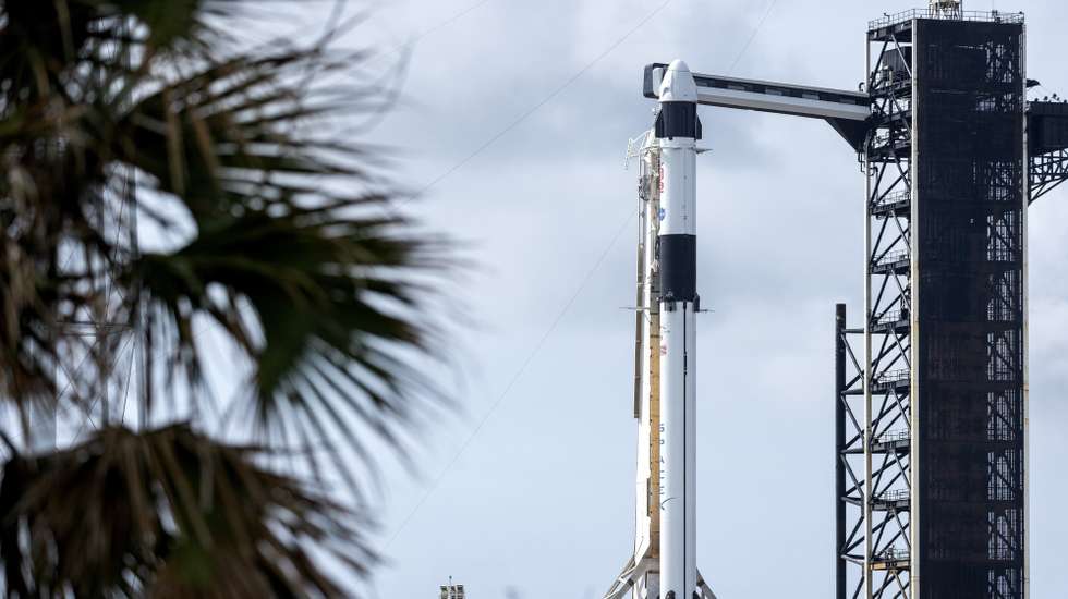 epa11194635 The NASA SpaceX Dragon Endeavour spacecraft on a Falcon 9 rocket, that will carry the Crew-8, the eighth crew rotation mission, is docked at the Kennedy Space Center Launch Complex 39A as part of its launch preparations, in Florida, USA, 02 March 2024. According to NASA, SpaceX's Crew-8 mission is the ninth flight to the International Space Station (ISS) with astronauts, including the Demo-2 test flight, as part of NASA's Commercial Crew Program.  EPA/CRISTOBAL HERRERA-ULASHKEVICH