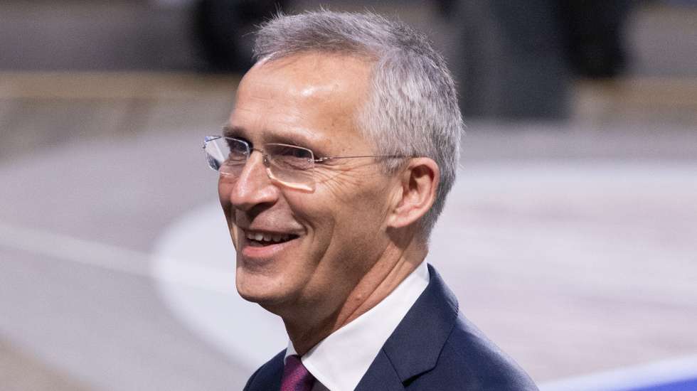 epa11472784 NATO Secretary General Jens Stoltenberg attends the North Atlantic Council meeting with Indo-Pacific partners during the NATO Summit at Walter E. Washington Convention Center in Washington, DC, USA, 11 July 2024. The 75th Anniversary NATO Summit is taking place in Washington, DC, from 09 to 11 July 2024.  EPA/MICHAEL REYNOLDS