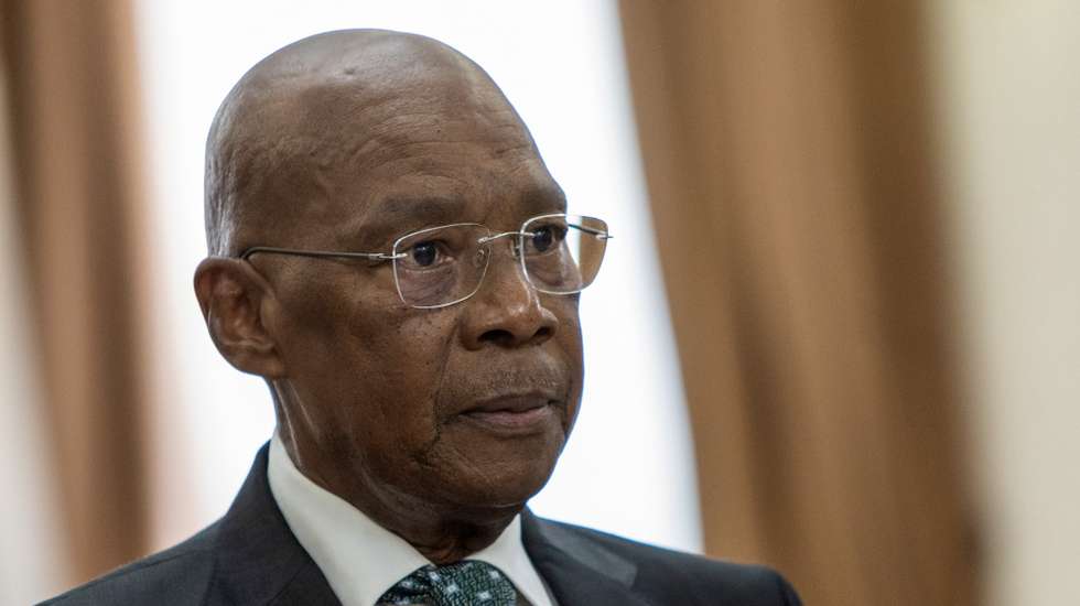 O novo ministro dos Negócios Estrangeiros, Cooperação e Integração Regional de Cabo Verde, José Filomeno Monteiro, durante a cerimónia de posse, na Presidência da República, Cidade da Praia, Cabo Verde, 9 de outubro de 2024. José Filomeno Monteiro deixou o cargo de embaixador em Bruxelas para chefiar a diplomacia do arquipélago, apostando em princípios firmes, num mundo com “uma conjuntura conturbada”. ELTON MONTEIRO/LUSA