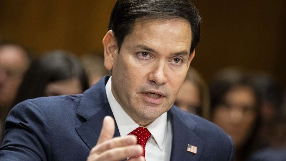 epa11826738 Republican Senator from Florida Marco Rubio, President-elect Donald Trump's nominee for Secretary of State, testifies during a Senate Foreign Relations Committee confirmation hearing, at the US Capitol in Washington, DC, USA, 15 January 2025. Senator Rubio is expected to be confirmed to Secretary of State on a bipartisan vote, and will likely be one of the first Cabinet nominees confirmed by Senate Republicans for the incoming Trump Administration.  EPA/GRAEME SLOAN