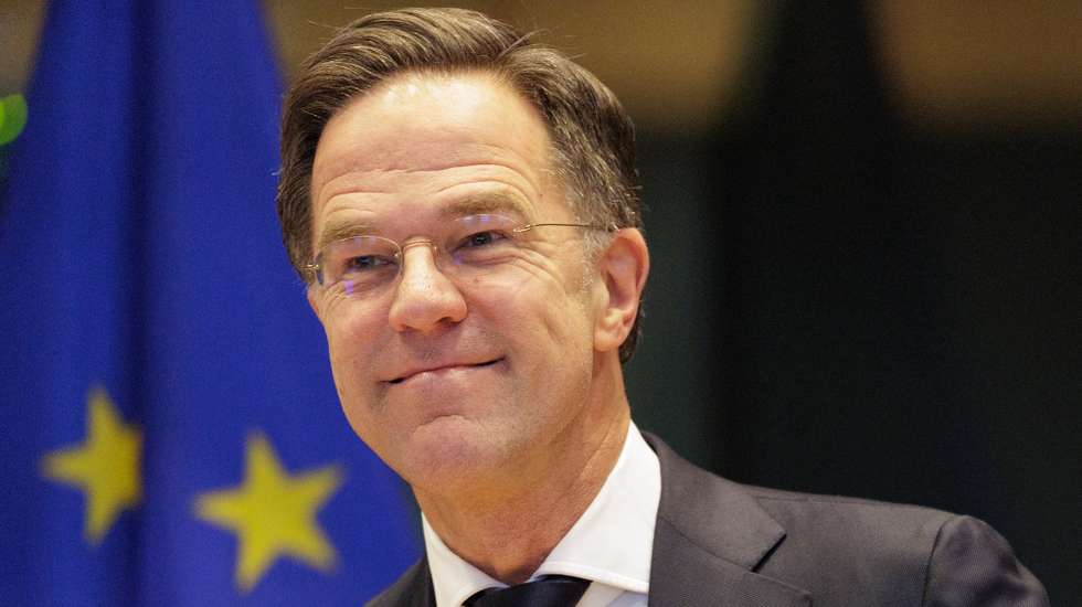 epa12682776 NATO Secretary General Mark Rutte addresses the European Parliament's Committee on Foreign Affairs (AFET) and Committee on Security and Defence (SEDE) in Brussels, Belgium, 26 January 2026.  EPA/OLIVIER MATTHYS