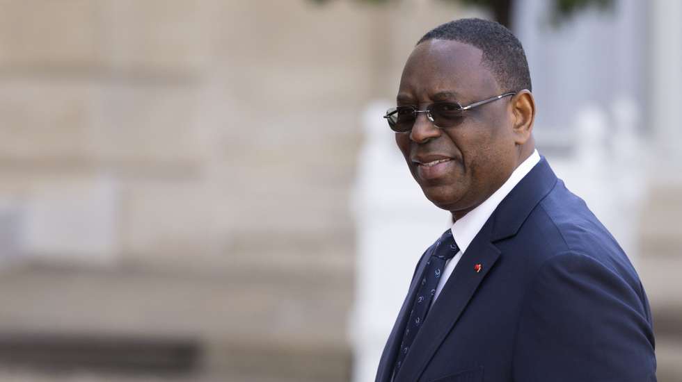 epa11398686 Senegal’s former President Macky Sall arrives for an official state dinner for the visit of  US President Joe Biden his wife Jill Biden at the Elysee Palace, Paris, France, 08 June 2024. US President Joe Biden is being feted by French President Emmanuel Macron with a state visit, as the two allies aim to show off their partnership on global security issues and move past trade tensions.  EPA/ANDRE PAIN