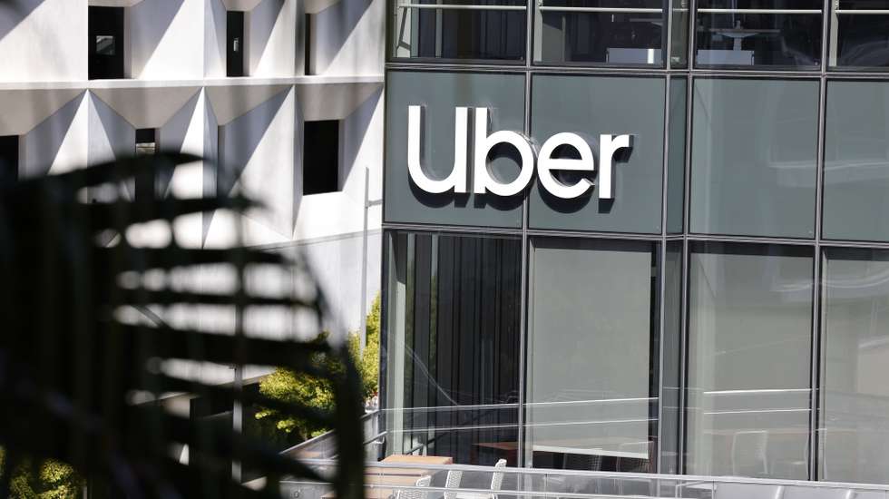 epa12285440 Uber Technologies Inc., signage on one of the campus buildings at the company’s headquarters in San Francisco, California, USA, 05 August 2025. Uber is scheduled to release their earnings report at the end of the closing bell on 06 August.  EPA/JOHN G. MABANGLO