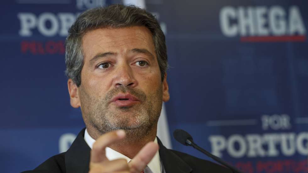 O presidente do Chega, André Ventura