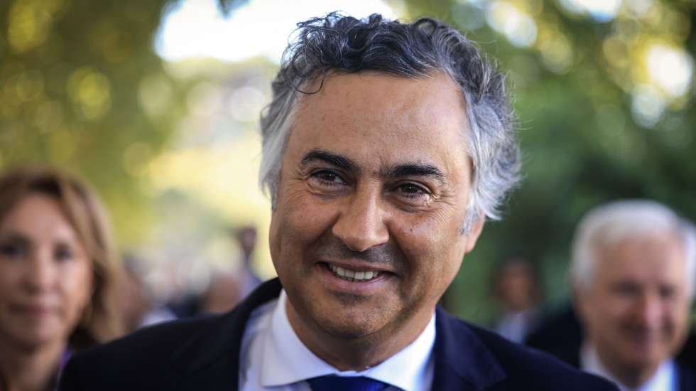 O ministro da Educação, Ciência e Inovação, Fernando Alexandre, à chegada para a posse dos órgãos de governo e de gestão da Universidade Técnica do Porto, Porto, 01 de setembro de 2026. JOSÉ COELHO/LUSA