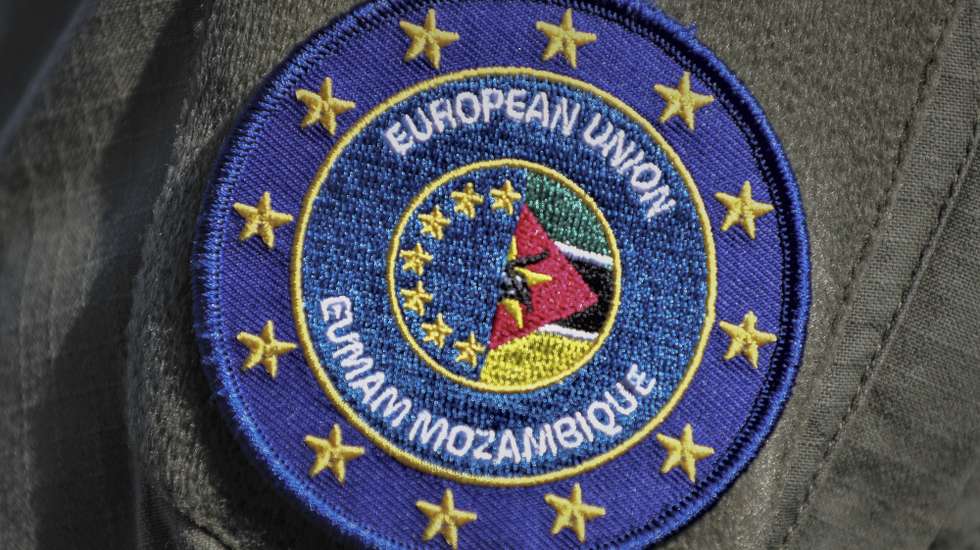 Cerimónia de transferência de comando e encerramento da Missão de Treino Militar da União Europeia em Moçambique (EUTM-MOZ), depois de três anos, com pelo menos 1.800 militares moçambicanos formados, Maputo, Moçambique, 11 de setembro de 2024. LUÍSA NHANTUMBO