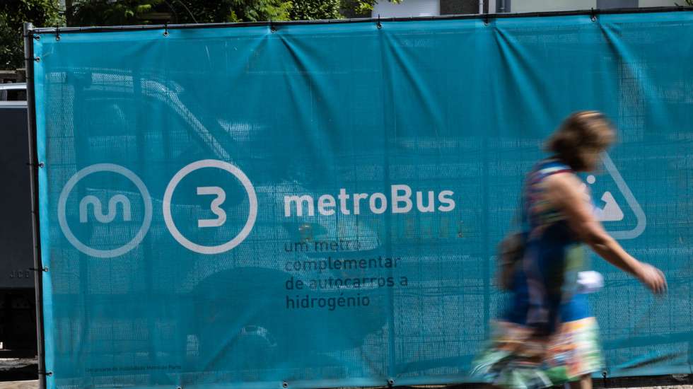 No Porto, o metrobus terá segregação total apenas na Avenida da Boavista
