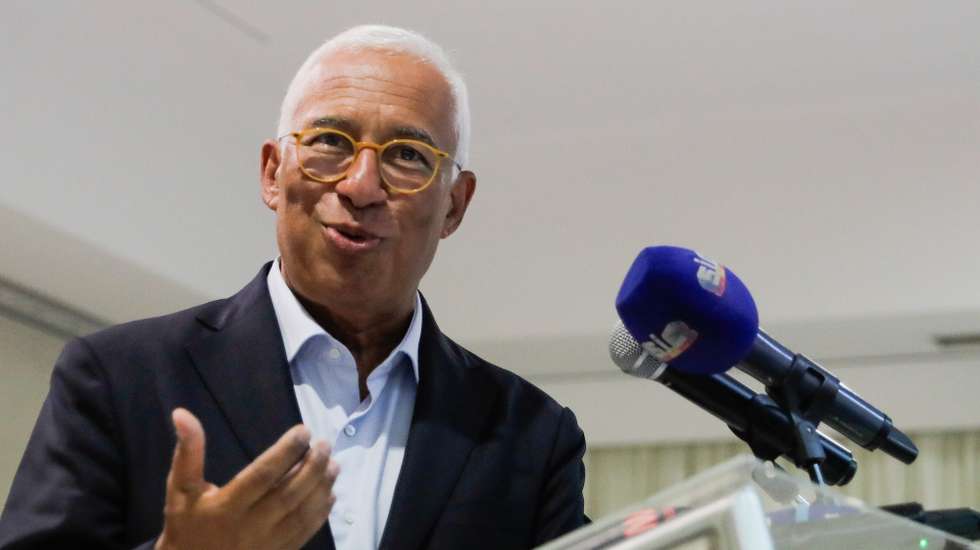 O ex-primeiro ministro, António Costa, participa na conferência “Segurança e Internacionalização - Economia e Sociedade,” promovida pela ADLEI (Associação para o Desenvolvimento da Região de Leiria), Leiria, 24 de junho de 2024. PAULO CUNHA/LUSA