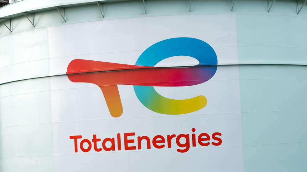 epa10243740 An oil tank at TotalEnergies fuel depot in Mardyck near Dunkerque, France, 14 October 2022. Since 27 September, General Confederation of Labour (CGT) and other trade unions have been on strike to improve working conditions in the face of inflation. The strike at refineries affected the country's domestic fuel output and caused shortage at French gas stations.  EPA/TERESA SUAREZ