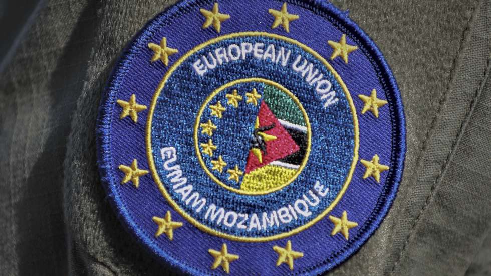 Cerimónia de transferência de comando e encerramento da Missão de Treino Militar da União Europeia em Moçambique (EUTM-MOZ), depois de três anos, com pelo menos 1.800 militares moçambicanos formados, Maputo, Moçambique, 11 de setembro de 2024. LUÍSA NHANTUMBO