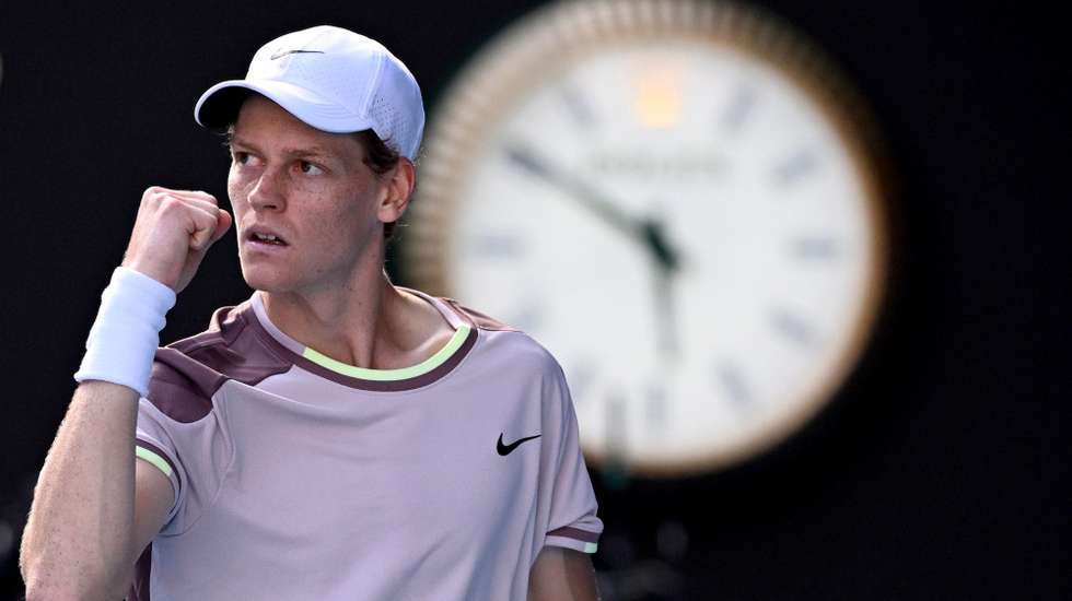 Mas o italiano de 22 anos, que já tinha derrotado Djokovic