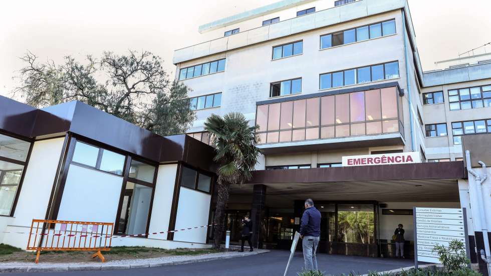 Fachada do hospital de S. Francisco Xavier