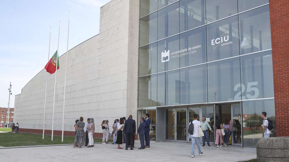 Campus da Universidade de Aveiro, 19 de setembro de 2022. PAULO NOVAIS/LUSA