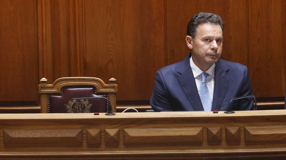 O primeiro-ministro, Luís Montenegro, durante o debate sobre o Estado da Nação, na Assembleia da República, em Lisboa, 16 de julho de 2026. ANTÓNIO PEDRO SANTOS/LUSA
