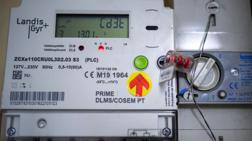 Contador de eletricidade, Lisboa, 09 de abril de 2024. ANTÓNIO COTRIM/LUSA