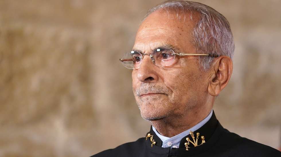 O Presidente de Timor-Leste, José Ramos-Horta, durante a cerimónia de atribuição do doutoramento doutor honoris causa' pela Universidade do Minho (UMinho), em Braga, 07 de outubro de 2025. José Ramos-Horta, laureado com Prémio Nobel da Paz em 1996, recebe o título de 'doutor honoris causa' em Ciência Política e Relações Internacionais pelo seu papel na "defesa dos direitos humanos e da autodeterminação dos povos e pela sua extraordinária contribuição para a independência, a paz e a democracia em Timor-Leste”.HUGO DELGADO/LUSA