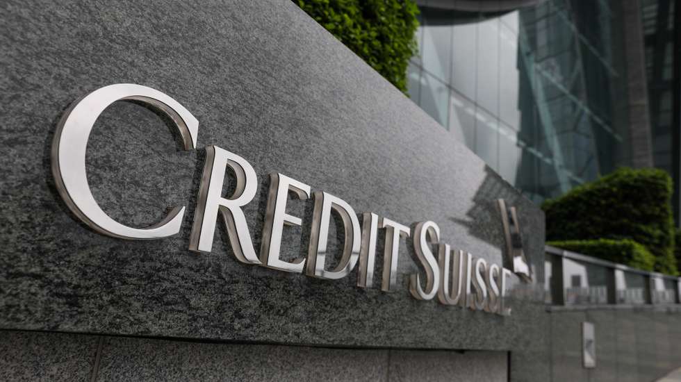 epa10536141 The logo of Credit Suisse is displayed outside International Commerce Centre in Hong Kong, China, 22 March 2023. The Hong Kong Monetary Authority said Credit Suisseâ€™s assets in Hong Kong made up 0.5 percent of the banking systemâ€™s total assets. Credit Suisse was purchased by rival UBS for over 3 billion US dollar after the collapse of the Switzerland-based investment bank.  EPA/JEROME FAVRE