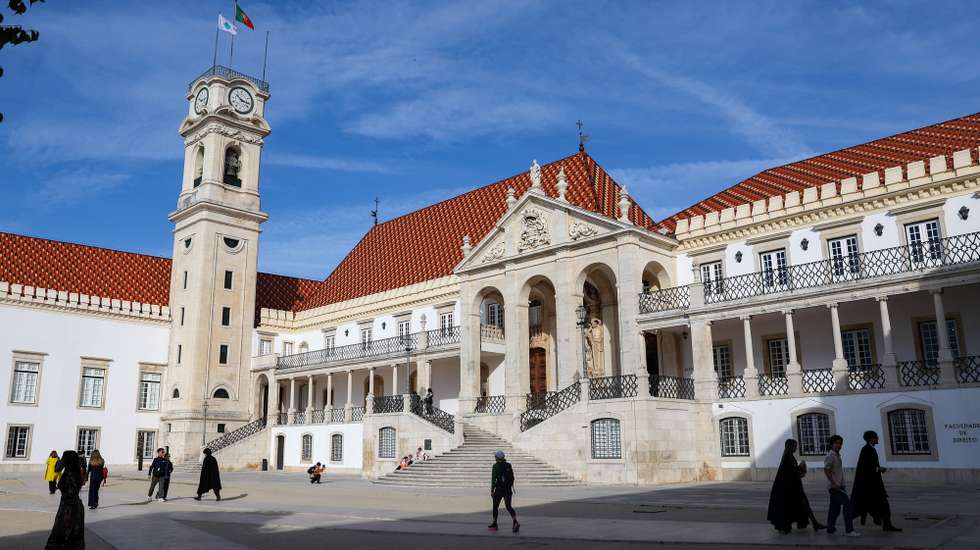Universidade de Coimbra, 22 de outubro de 2026. PAULO NOVAIS/LUSA