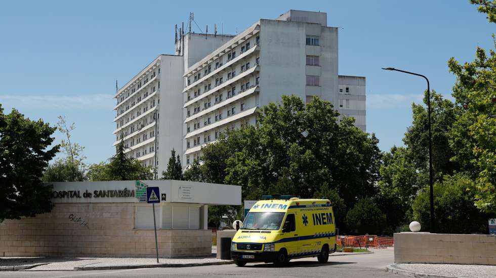 Hospital Distrital de Santarém, que manteve a funcionar o serviço de oncologia apesar das alterações realizadas no HDS para receber doentes covid-19 Santarém, 21 de maio de 2020.ANTÓNIO COTRIM/LUSA
