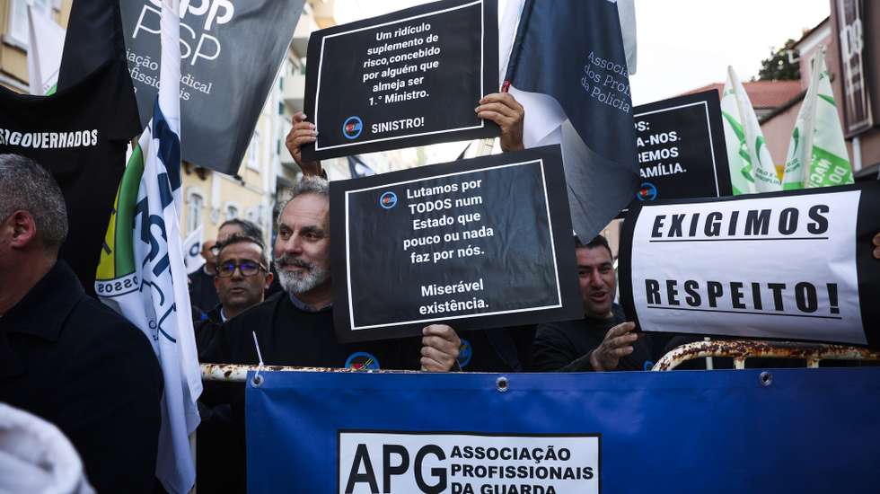 A plataforma, que integra, entre outras organizações, o Sindicato Nacional da Polícia