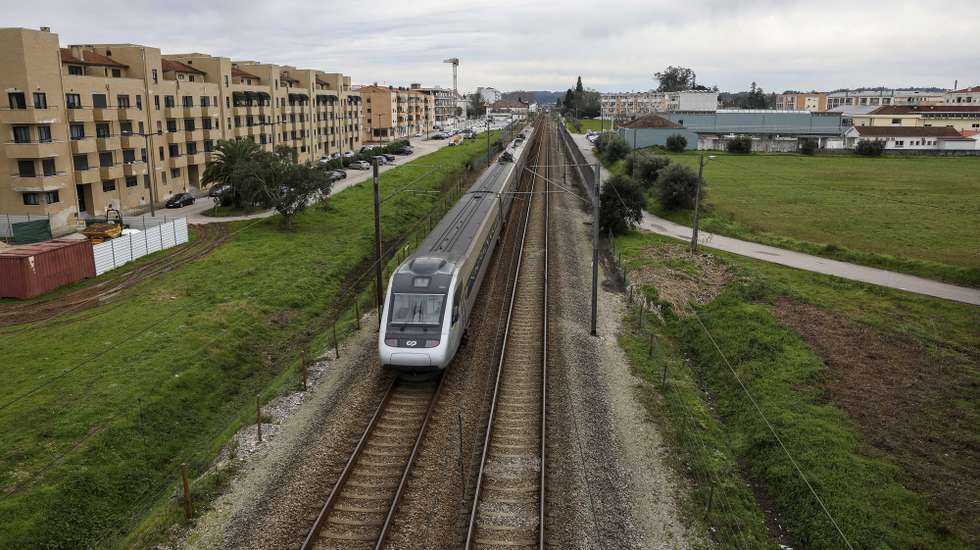 Na Mealhada, o trajeto para a passagem do comboio de alta velocidade, passa a alguns quilómetros do traçado da atual linha do norte, Mealhada, 8 de janeiro de 2024. (ACOMPANHA TEXTO DE 11 DE JANEIRO DE 2024). PAULO NOVAIS/LUSA