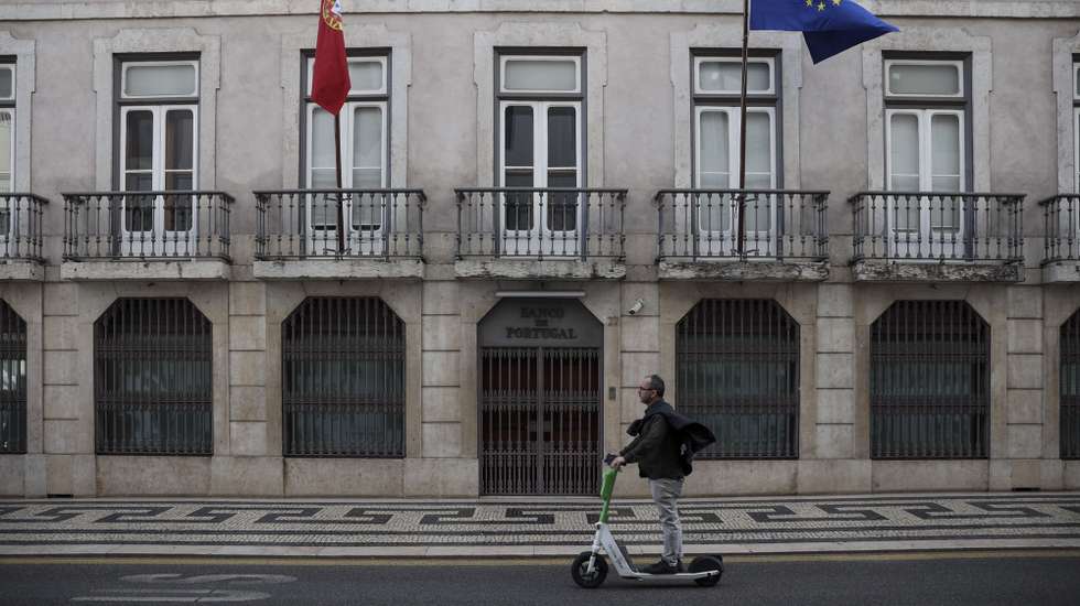 Fachada do Banco de Portugal, Lisboa, 14 de março de 2024. CARLOS M. ALMEIDA/LUSA
