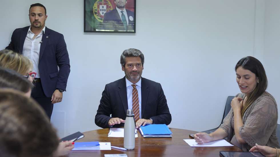 O presidente do Chega, André Ventura