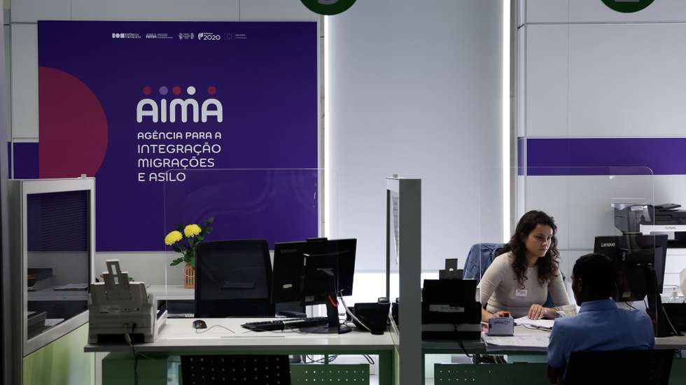 Novo conceito de loja a implementar pela Agência para a Integração, Migrações e Asilo (AIMA) em todo o país, Faro, 03 de novembro de 2023. LUÍS FORRA/LUSA