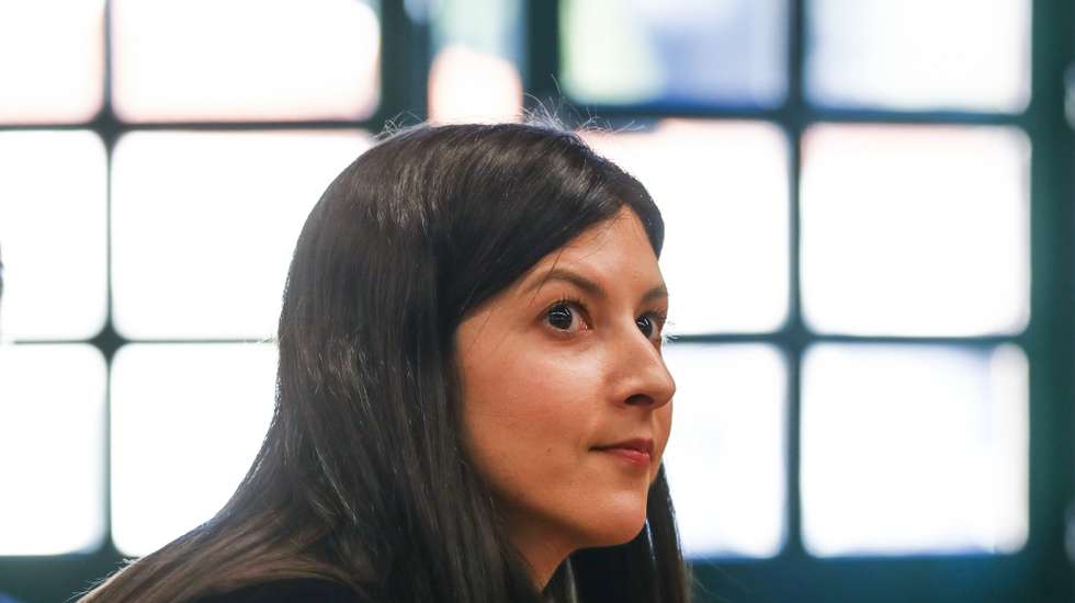A diretora-geral da Saúde, Rita Sá Machado, participa na apresentação do Referencial Técnico Inverno 2023/2024, no âmbito da iniciativa “Inverno Seguro”, em Pombal, 24 de novembro de 2023. PAULO CUNHA/LUSA