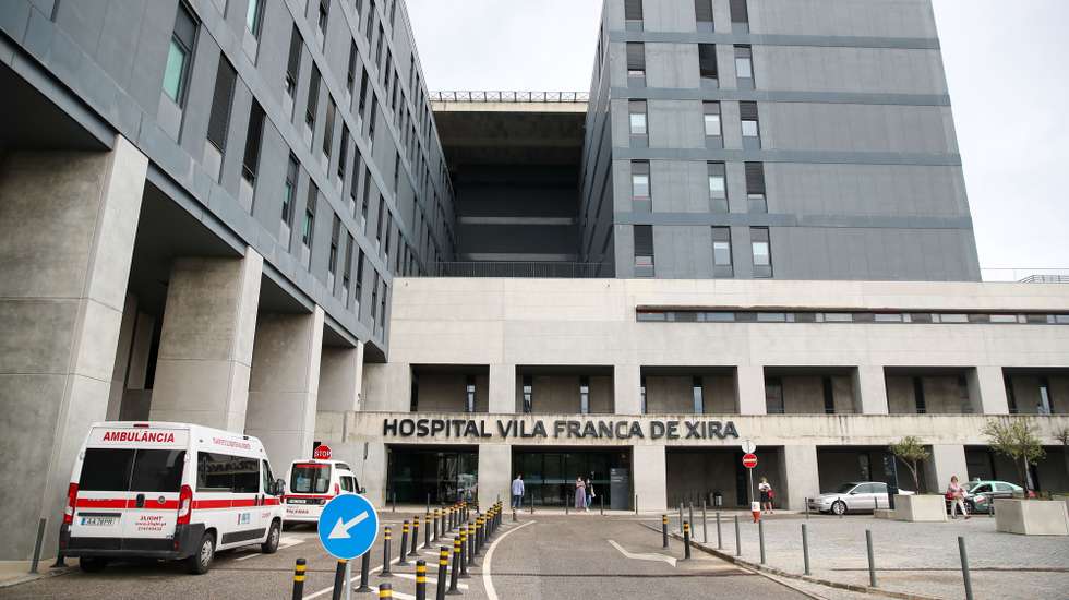 Fachada do Hospital de Vila Franca de Xira, 28 de outubro de 2022. ANTÓNIO COTRIM/LUSA