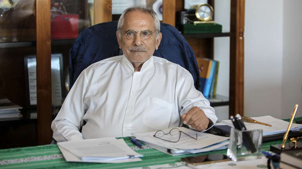 O Presidente da República de Timor-Leste, José Ramos-Horta, posa para a fotografia durante uma entrevista onde considerou que uma maioria absoluta saída das eleições de domingo é a melhor solução para o país, vincando, porém, que o partido vencedor não deve trabalhar sozinho na governação, em Díli, Timor-Leste, 15 de maio de 2023. (ACOMPANHA TEXTO DA LUSA). ANTÓNIO SAMPAIO / LUSA