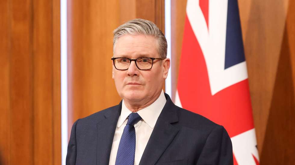 epa12864148 British Prime Minister Keir Starmer during a news conference providing an update on the situation in the Middle East, at Downing Street in London, Britain, 01 April 2026.  EPA/BETTY LAURA ZAPATA / POOL