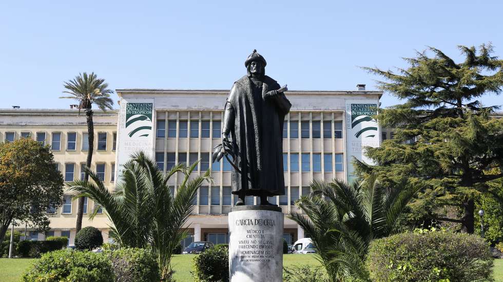 Fachada do Instituto de Higiene e Medicina Tropical, Lisboa, 22 de março de 2019. ANTÓNIO COTRIM/LUSA