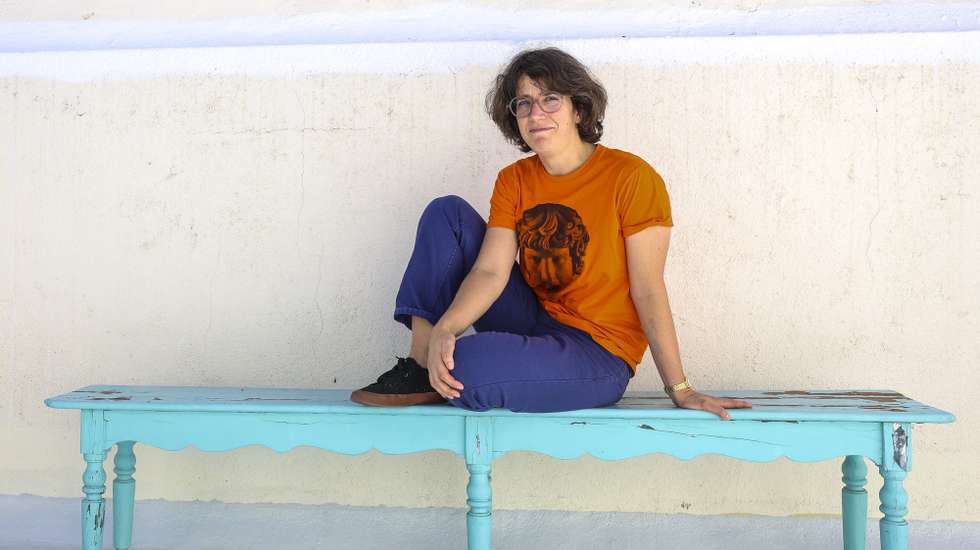 A cantora Francisca Cortesão em entrevista a propósito do novo álbum dos Minta &amp; The Brook Trout, "STRETCH", em Lisboa, 12 de setembro de 2025. (ACOMPANHA TEXTO DA LUSA DE 18 SETEMBRO 2025) TIAGO PETINGA/LUSA