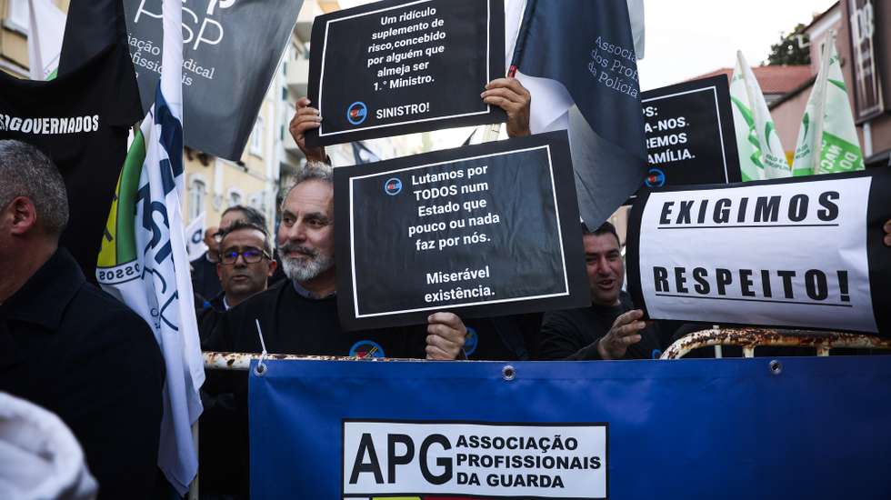 A plataforma, que integra, entre outras organizações, o Sindicato Nacional da Polícia