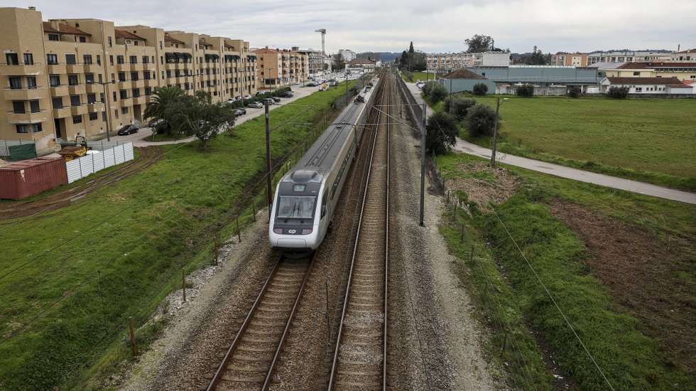 Na Mealhada, o trajeto para a passagem do comboio de alta velocidade, passa a alguns quilómetros do traçado da atual linha do norte, Mealhada, 8 de janeiro de 2024. (ACOMPANHA TEXTO DE 11 DE JANEIRO DE 2024). PAULO NOVAIS/LUSA