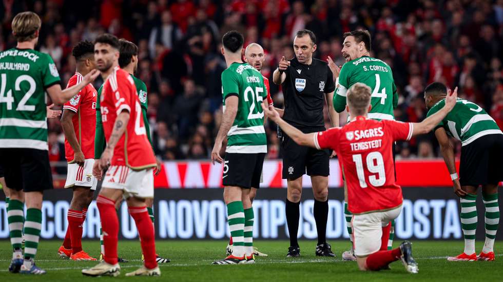João Pinheiro foi o árbitro nomeado para o dérbi entre Benfica e Sporting na Luz, que terminou com um empate a dois